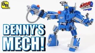 LEGO MOVIE 2 BENNYS SPACE MECH  HOW TO BUILD [upl. by Kowatch]