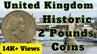 UK TWO POUNDS COIN 2001 £2 BIMETALLIC TECHNOLOGY VERSION FOUND IN MY CHANGE IN LONDON [upl. by Bremer]