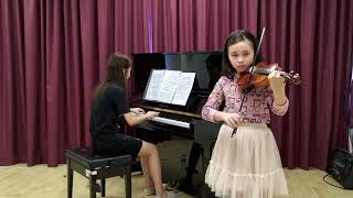 Trinity Grade 8 Violin Exam 20202023  Bachs Allegro [upl. by Enywad820]