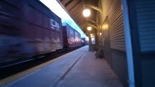 CN fright train eastbound with union Pacific Lapeer MI [upl. by Marcelle]