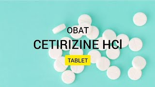 Cetirizine obat apa  alergi [upl. by Onivag260]