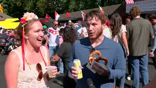 German American Clubs Oktoberfest draws thousands of people in Louisville [upl. by Seamus]