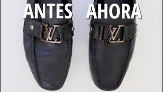 CÓMO LIMPIAR LOS ZAPATOS DE PIEL DE LA MANERA MÁS RÁPIDA QUE EXISTE [upl. by Giorgio320]