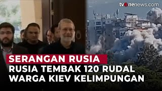 Rusia Tembak 120 Rudal Warga Kiev Berlindung di Bawah Tanah  OneNews Update [upl. by Coleville]