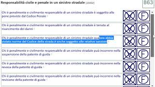 2301 responsabile civile  amministrativa  penale part 1 [upl. by Kilby533]