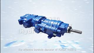 YONDA YHD210 Hydraulic Drifter introduction video [upl. by Llertal]