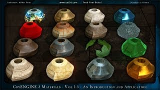 CryENGINE 3 Materials  Vol 13  An Introduction and Application [upl. by Ellener]