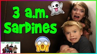 SARDiNES Hide And Seek At Night That YouTub3 Family Family Channel [upl. by Amesari]