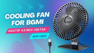 Cooling fan for BGMI  Gaiatop 65 Inch USB Fan [upl. by Creighton899]