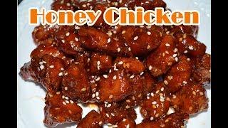 Honey Chicken Recipe  How to make honey chicken  Chinese recipe [upl. by Nylitak528]