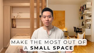 12 Interior Design Tips For Small Homes amp Apartments [upl. by Sakiv]