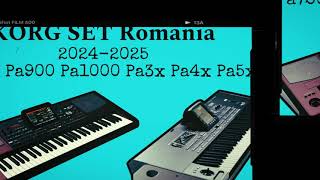 SET Romanesc Pa3x Pa700 Pa1000 Pa900 Pa4x Pa5x [upl. by Yht]