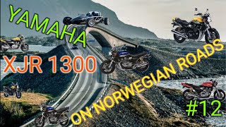 Yamaha XJR1300 on Norwegian roads [upl. by Buckden]