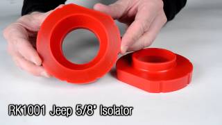 RK1001 Coil Spring Isolator Kit in Red one Pair [upl. by Crandall125]