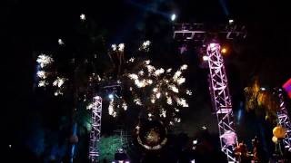 Disneys California Adventure New Years Eve 2009 to 2010 Fireworks [upl. by Jeremie825]