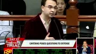 ACayetano Tackling probable cause of impeachment complaint quotwill in effect amend constitutionquot [upl. by Marnie378]