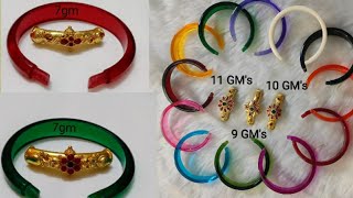 Beautiful Changeable Bangles DesignsLight Weight Gold Trendy Bangle Top Bangles Collection [upl. by Aelem]