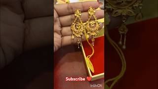 New kanbala design kanbalagoldearringsgoldjewelleryytshortsviraltrending priyankajewellers [upl. by Noseyt]