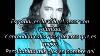 AMOR EN SILENCIO Marco Antonio Solis LETRA [upl. by Barimah]