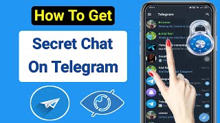 How To Get Secret Chat Option On Telegram  Telegram New Update 2023 [upl. by Kallick402]