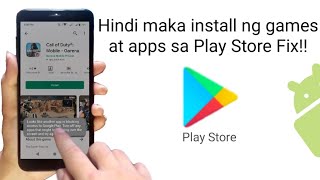 Bakit hindi maka download sa play store  ayaw maginstall ng apps at games sa paly store FIX [upl. by Shaughn434]