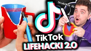 Testuje DZIWNE LIFEHACKI z TIKTOKA to działa [upl. by Ettevey]