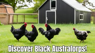 The Black Australorp Chicken  Everything You Need To Know 2024 [upl. by Kacy127]