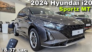 Hyundai i20 sportz 2024  Top Selling Variant 🤩  i20 2nd top model 2024  The AutoWorld [upl. by Eislel]