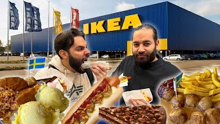 Wir essen ALLES bei IKEA  Köttbullar in Holland [upl. by Joelie]