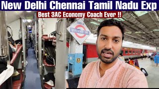 I Got the Best 3AC economy coach New Delhi Chennai Tamil Nadu express [upl. by Goldarina]