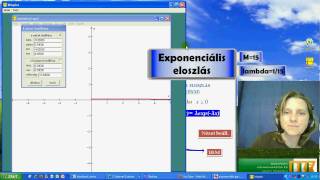 Exponencialis eloszlás I [upl. by Paymar]
