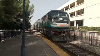 Metrolink 308 Claremont to San BernardinoDowntown F125 913 and Hyundai Rotem Cab Car 649 10182024 [upl. by Jedd249]