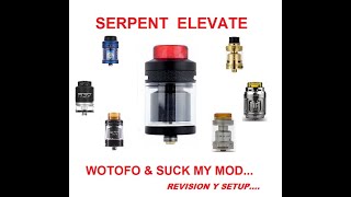 Serpent ELEVATE  Revision y Setup para Vapeando Argentina [upl. by Immac223]