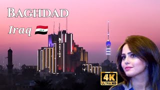 Baghdad بغداد  Capital of Iraq العراق 🇮🇶 By Drone 4k baghdad iraq dronevideo بغداد [upl. by Vassily]