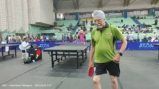 Balbir Singh Virdi vs PV Ramakrishnan National Masters 75 Men Semi Final [upl. by Gelasius]