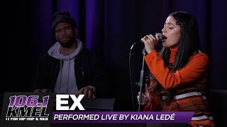 Kiana Ledé sings quotExquot Live at 106 KMEL [upl. by Emyle]