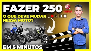 YAMAHA FAZER 250 2024 PREÇOPARCELAS DE FINANCIAMENTOCONSÓRCIOREVISÕES E O QUE ELA DEVERIA MUDAR [upl. by Wileen785]