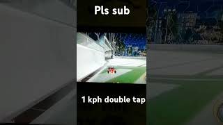 Double tap 1 kph fyp fypyoutube fyptiktok rlsideswipe rocketleague rocketleagueclips [upl. by Annahael606]