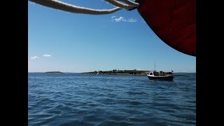 Drascombe Dabber Commodores Cruise Meols  Hoylake 5th June 2021 [upl. by Fridell]