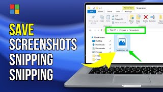 How To Automatically Save Screenshots on Windows in 2024  Updated Guide [upl. by Niela31]