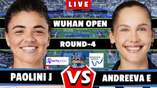 🔴LIVE Andreeva E vs Paolini J • Wuhan Open 2024  round4 Andreeva Paolini tennis wta atp [upl. by Louise]