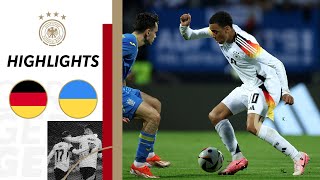 Only Goals Were Missing  Germany vs Ukraine  Highlights  Friendly [upl. by Robin]