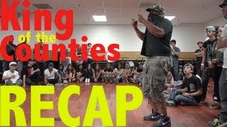 King of the Counties Krump Battle Recap Dancersglobal [upl. by Ardnasirhc694]