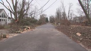 It was very scary Homes barns damaged during strong storms in Pataskala [upl. by Bonner]