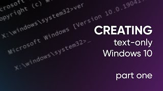 Creating the possibly worlds smallest Windows 10 installation [upl. by Atinehc492]