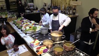 Come si prepara la bagna cauda Ecco il tutorial dal Bagna Cauda Day [upl. by Litman301]