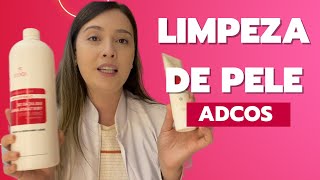 LIMPEZA DE PELE COM O KIT DA ADCOS [upl. by Maxie]