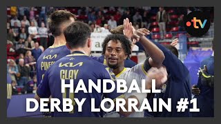 Hand Nancy remporte le derby lorrain face à Sarrebourg [upl. by Allwein]