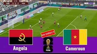 ANGOLA 0 VS CAMEROUN 1  ELIMINATOIRE COUPE DU MONDE [upl. by Notsehc]