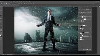 Photoshop Tutorial  Regen erstellen [upl. by Boyt390]